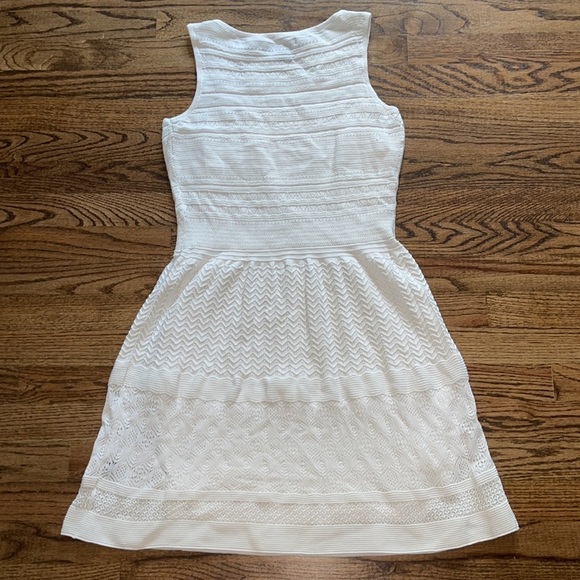 Lauren Ralph Lauren Dress White Crocheted Dress - Picture 8 of 14